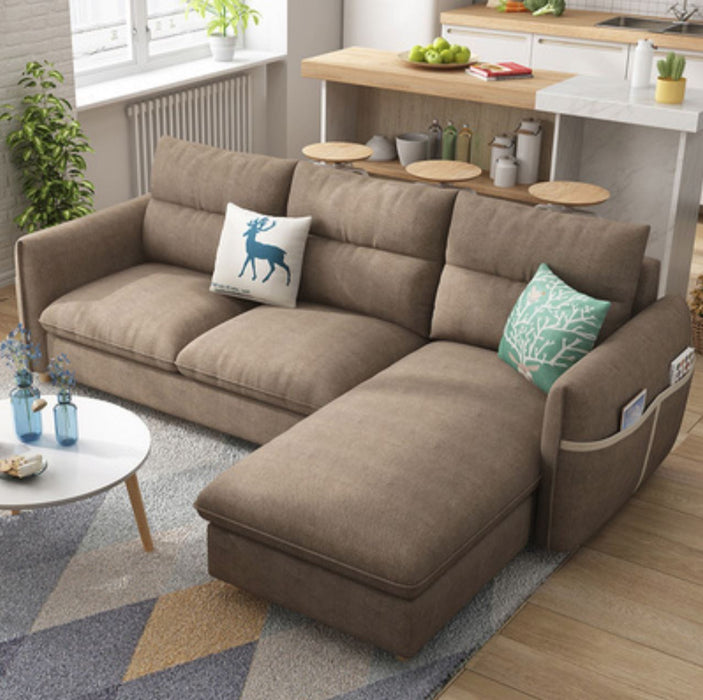 PIETRO Modern Nordic Fabric Sofa