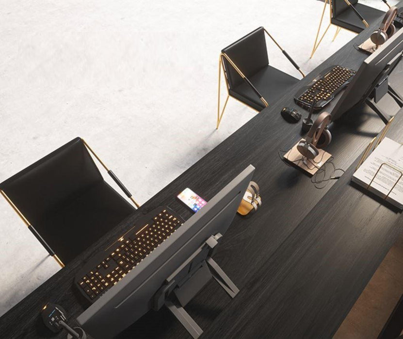 Camila Modern and Sleek Office Work Bench / Office Table / Dining Table / Cafe Table