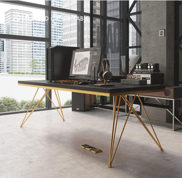 Camila Modern and Sleek Office Work Bench / Office Table / Dining Table / Cafe Table