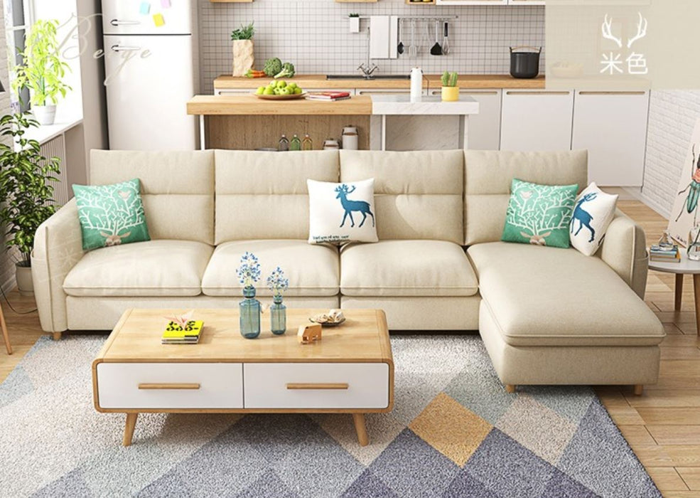 PIETRO Modern Nordic Fabric Sofa