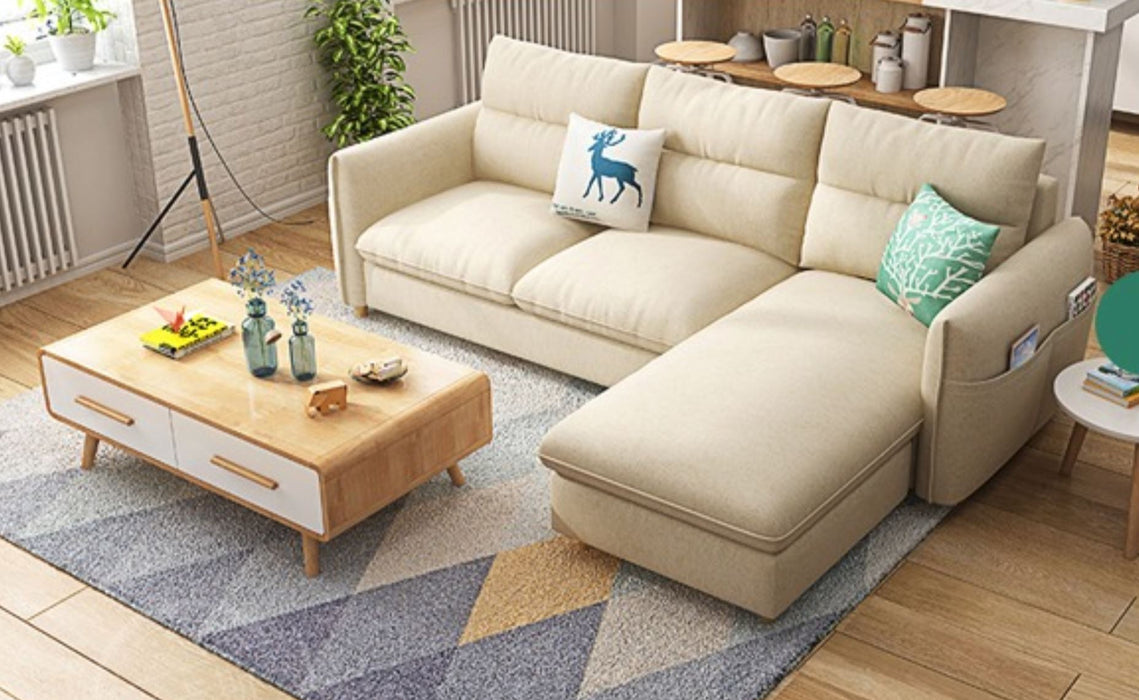 PIETRO Modern Nordic Fabric Sofa