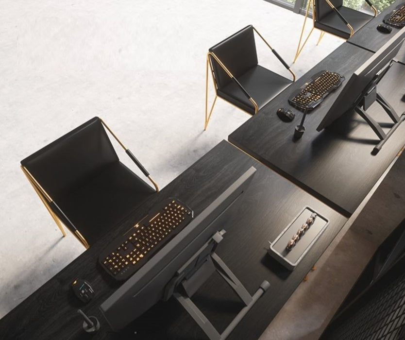 Camila Modern and Sleek Office Work Bench / Office Table / Dining Table / Cafe Table