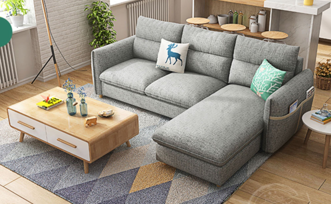 PIETRO Modern Nordic Fabric Sofa