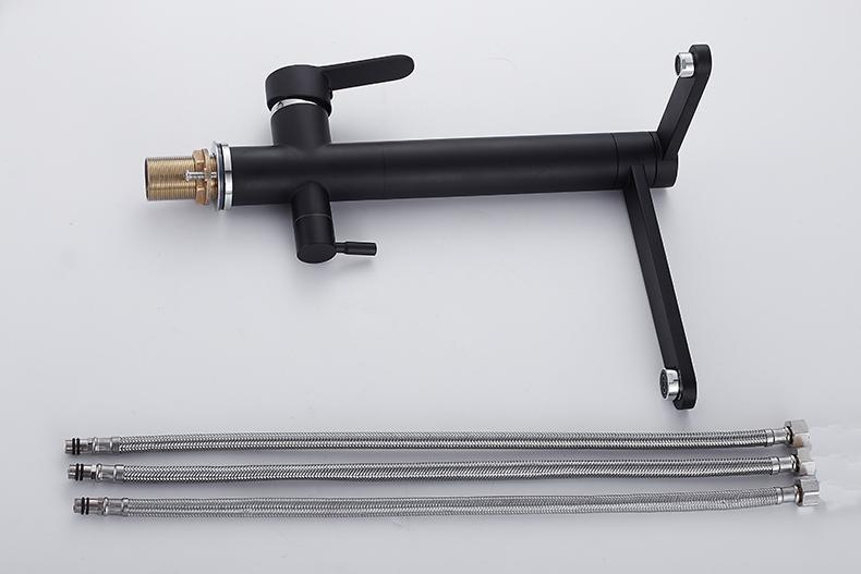 VICTOR Modern Black Double Tap Faucet