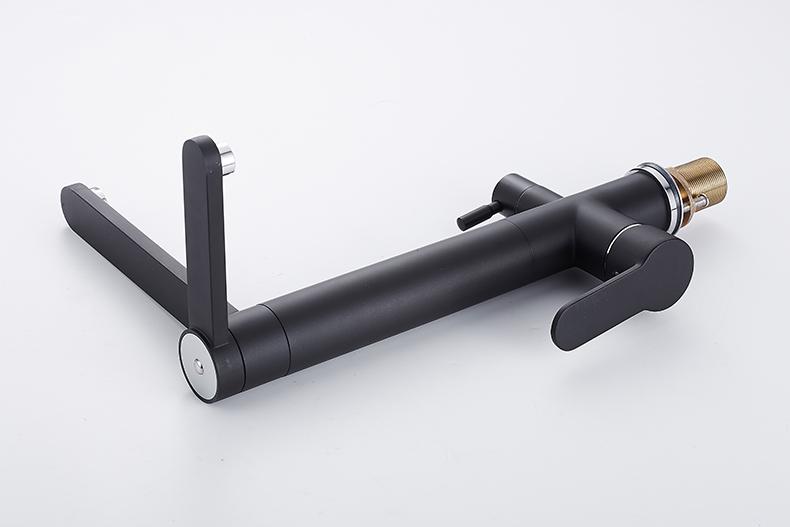 VICTOR Modern Black Double Tap Faucet