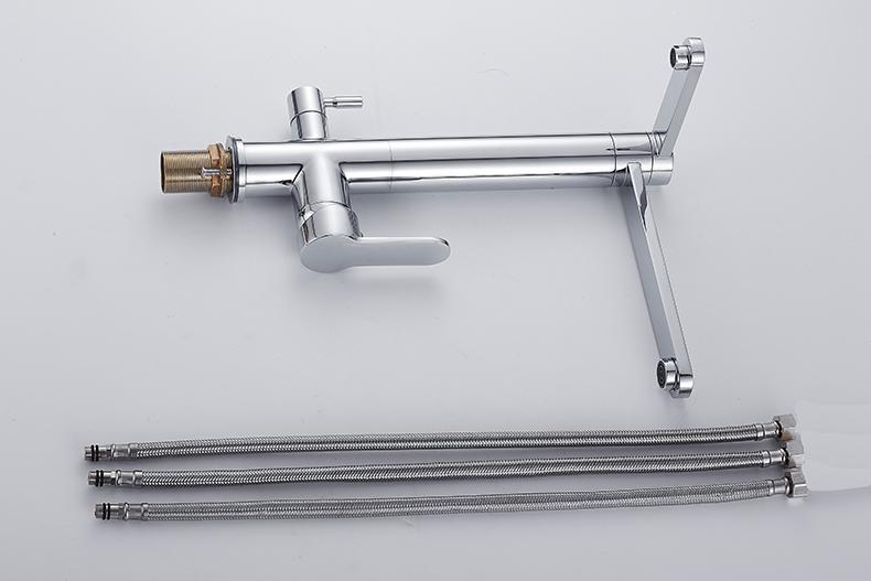 VICTOR Modern Black Double Tap Faucet