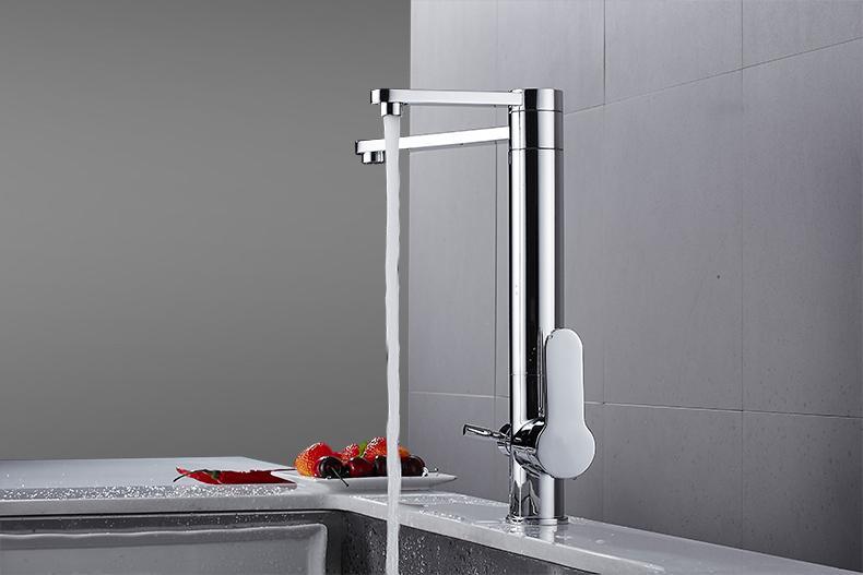 VICTOR Modern Black Double Tap Faucet