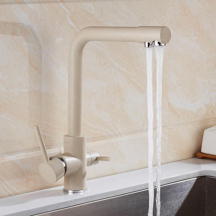 ARMAND Minimalist Matte Black/Nude Tap Faucet