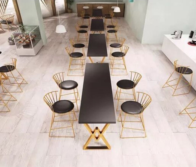 ESMERALDA Contemporary and Chic Bar Table