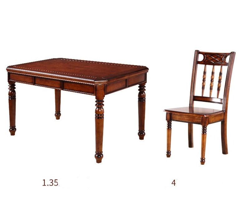 Blakely BOSTON HILTON American Italy Style Dining Table Set ( 4 to 6 Seater )