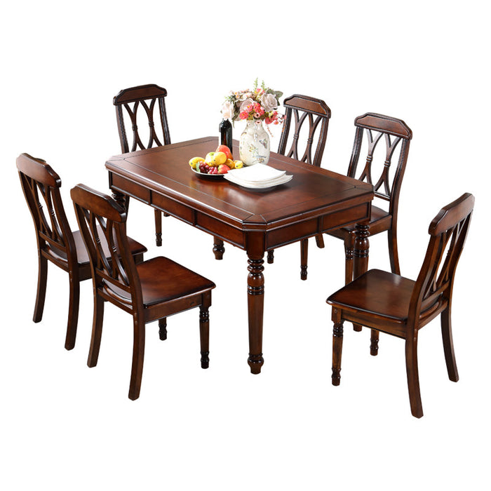 Blakely BOSTON HILTON American Italy Style Dining Table Set ( 4 to 6 Seater )
