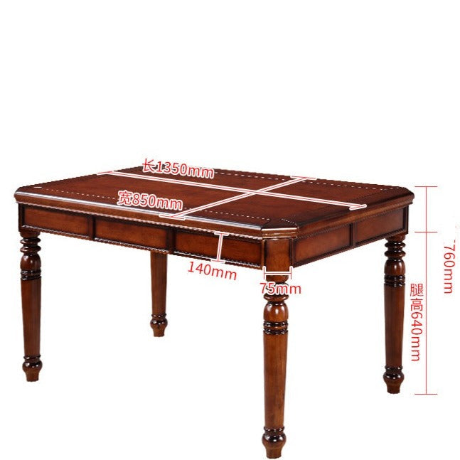 Blakely BOSTON HILTON American Italy Style Dining Table Set ( 4 to 6 Seater )