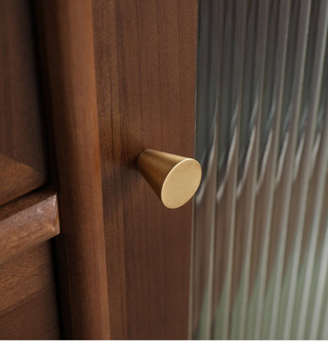 MILES Buffet Hutch Solid Wood Cabinet