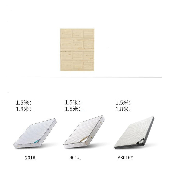 JOSEPH Nordic Walnut Bed 1/2 / 1.5/ 1.8 m