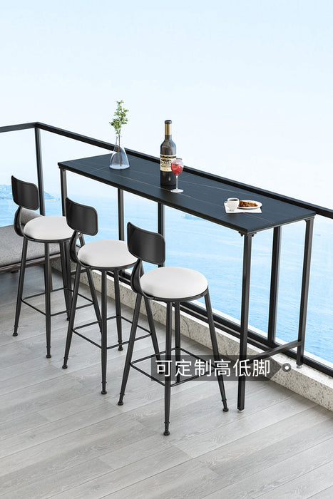 SONOSA Japanese Rock Slab Bar Table Home and Balcony