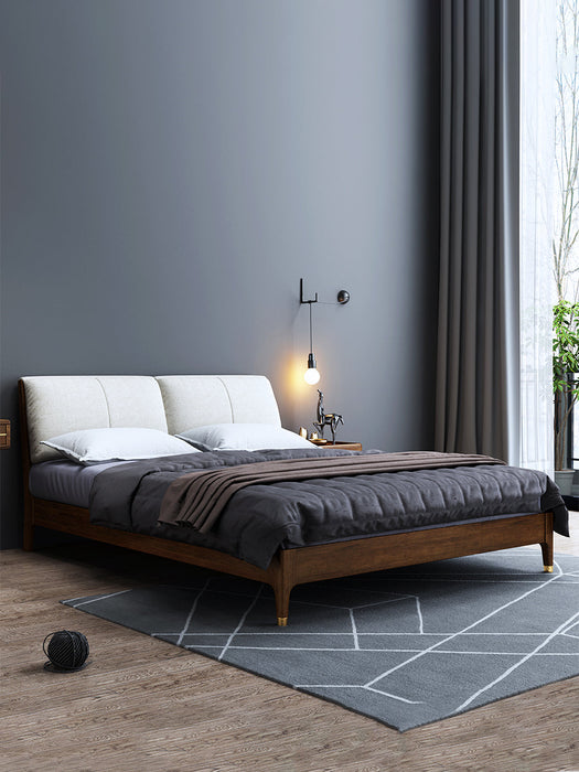 JOSEPH Nordic Walnut Bed 1/2 / 1.5/ 1.8 m