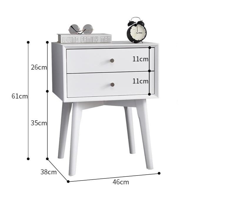 GABRIEL Modern Bedside Lamp Table Nordic Style Solid Wood