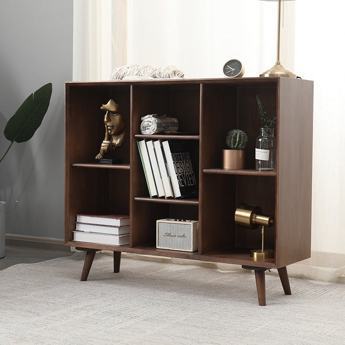 LUCAS Storage Solid Wood Bookcase Display