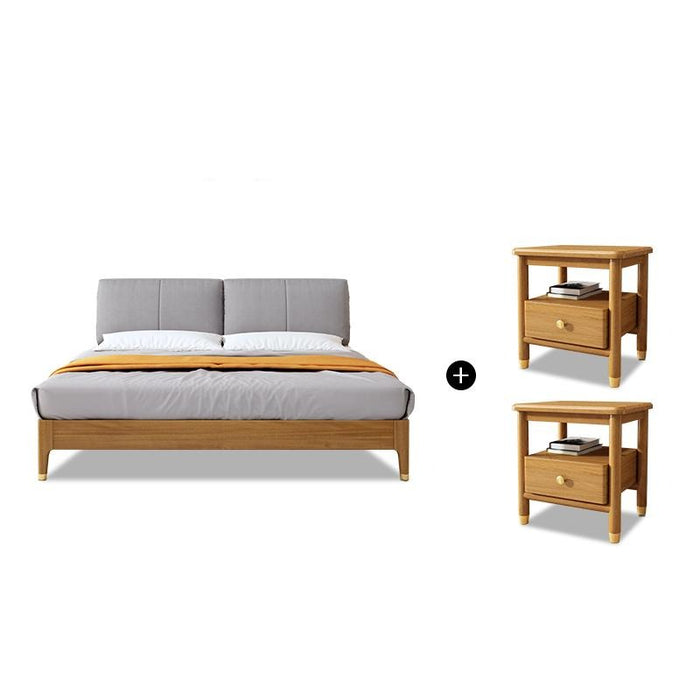 JOSEPH Nordic Walnut Bed 1/2 / 1.5/ 1.8 m