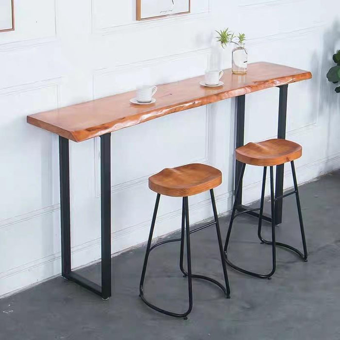 ISABELLA  Rustic Industrial Wooden Bar Table and Stool
