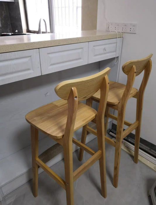 ARIANNA Vintage Solid Pine Wood Bar Table & Stools
