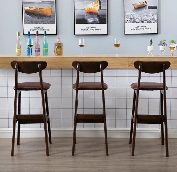 ARIANNA Vintage Solid Pine Wood Bar Table & Stools