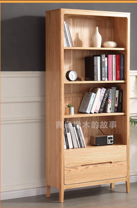 LEONARDO Scandinavian Bookcase Book shelf Nordic Style