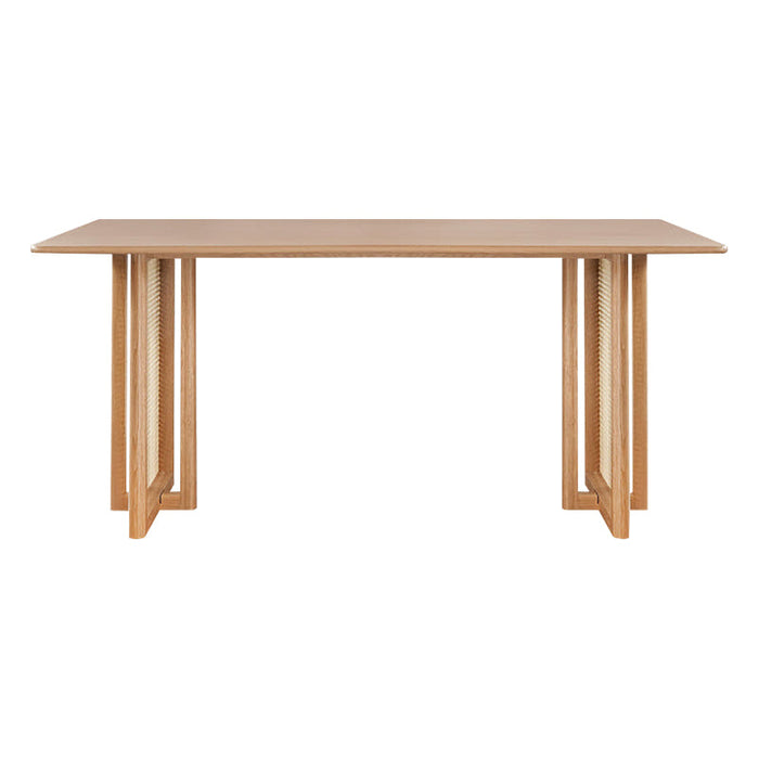 Vivienne RITZ Japanese Dining Table Bench Nippon Solid Wood Rattan ( 5 Size )