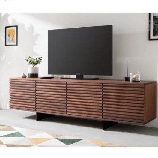 MAYA Rustic Solid Wood TV Console