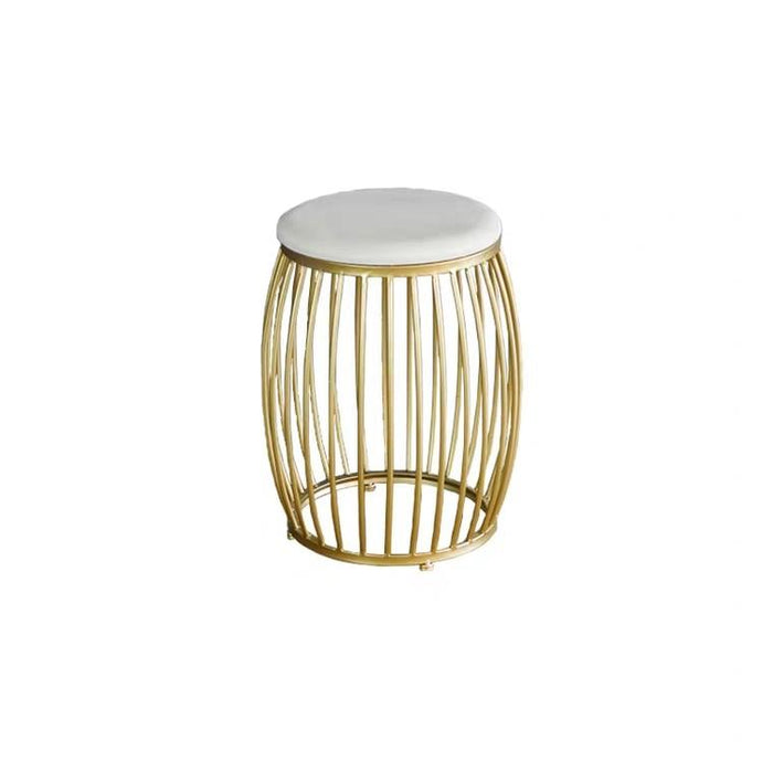 HADLEY Gold Accent Casual Dining Stool