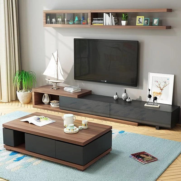 SAMANTHA Minimalist Extendable TV Console Extension
