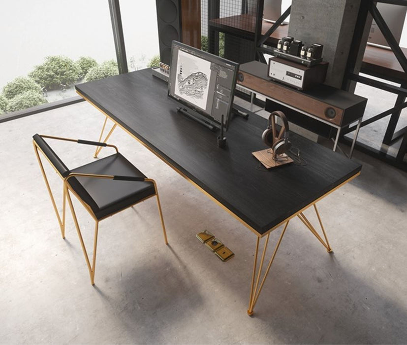 Camila Modern and Sleek Office Work Bench / Office Table / Dining Table / Cafe Table