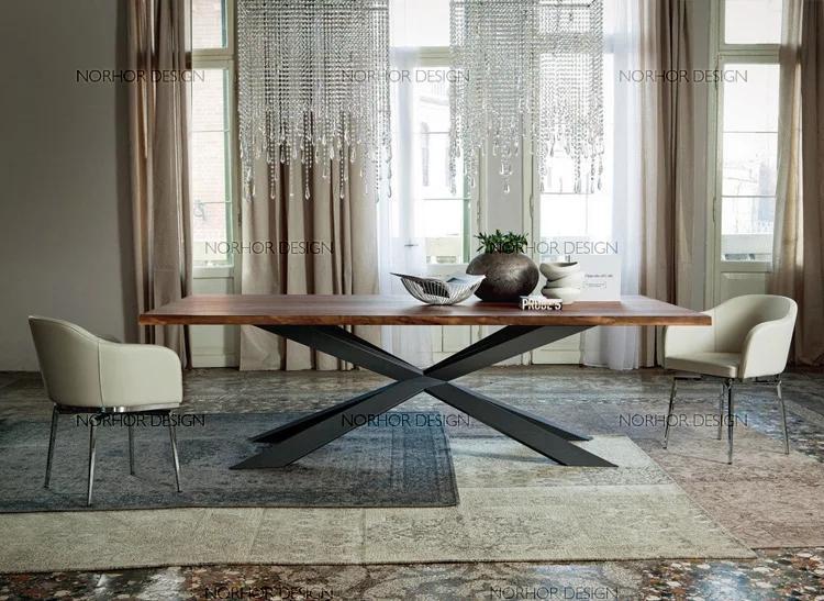AUTUMN Rustic Industrial Wooden Dining / Conference Table