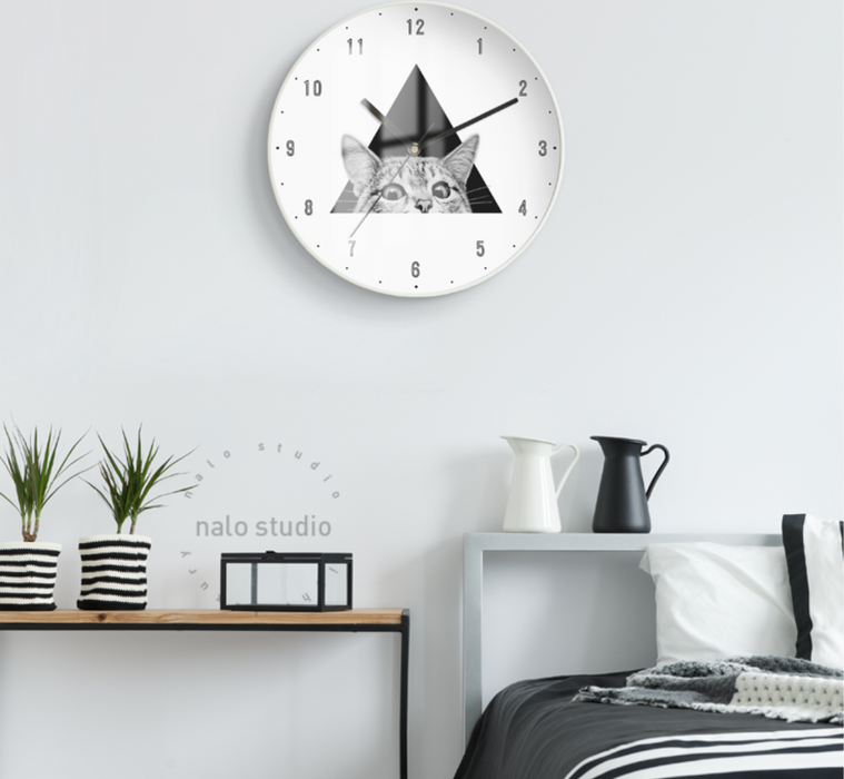 OLIVER Pop Art Wall Designer Clock