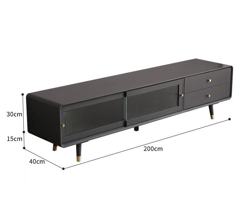 WAREHOUSE SALE BRAYDEN TV Console Solid Wood ( Discount Price $1299 Special Price $899 )