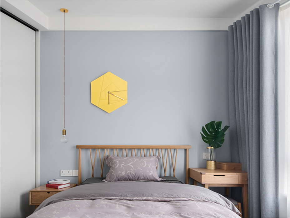 ALBAN Geometric Colour Style Pop Wall Clock