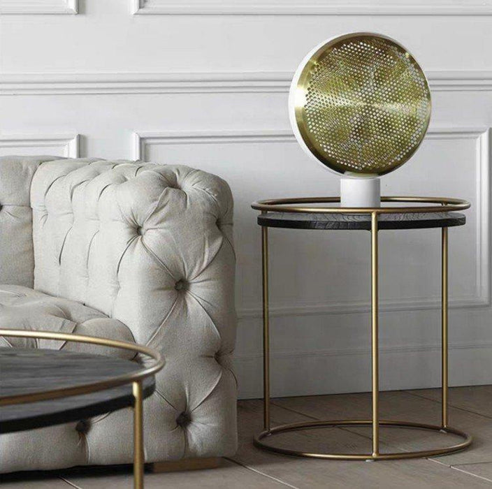 ARIANA Modern Round Marble Coffee Table
