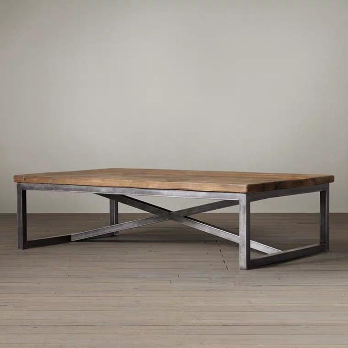 PAISLEY Modern Industrial Solid Wood Table